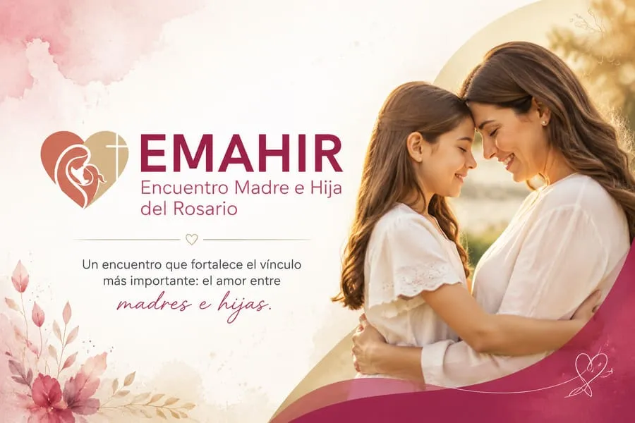 Madres e hijas en el Encuentro Madre e Hija del Rosario